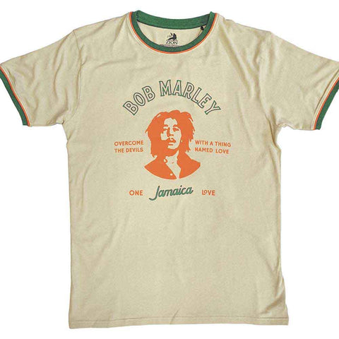 Bob Marley Thing Called Love Official Ringer T-Shirt