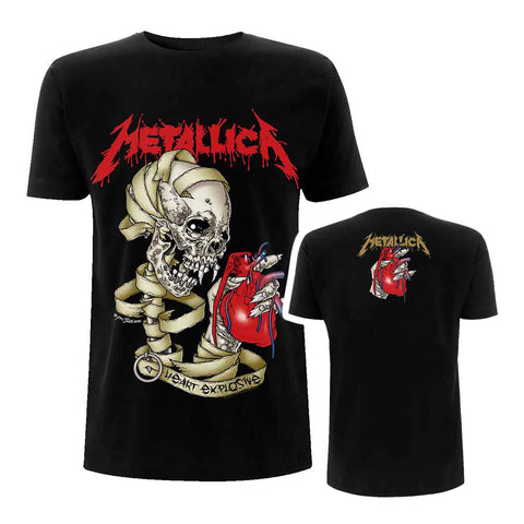Metallica Heart Explosive Official T-Shirt