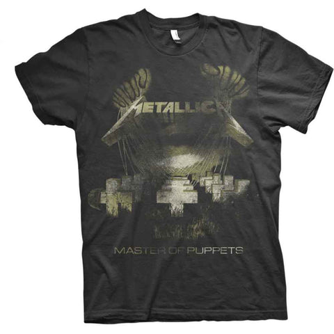 Metallica Master Of Puppets Distressed Official T-Shirt