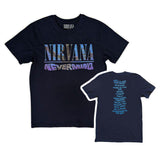 Nirvana Nevermind Official Navy T-Shirt